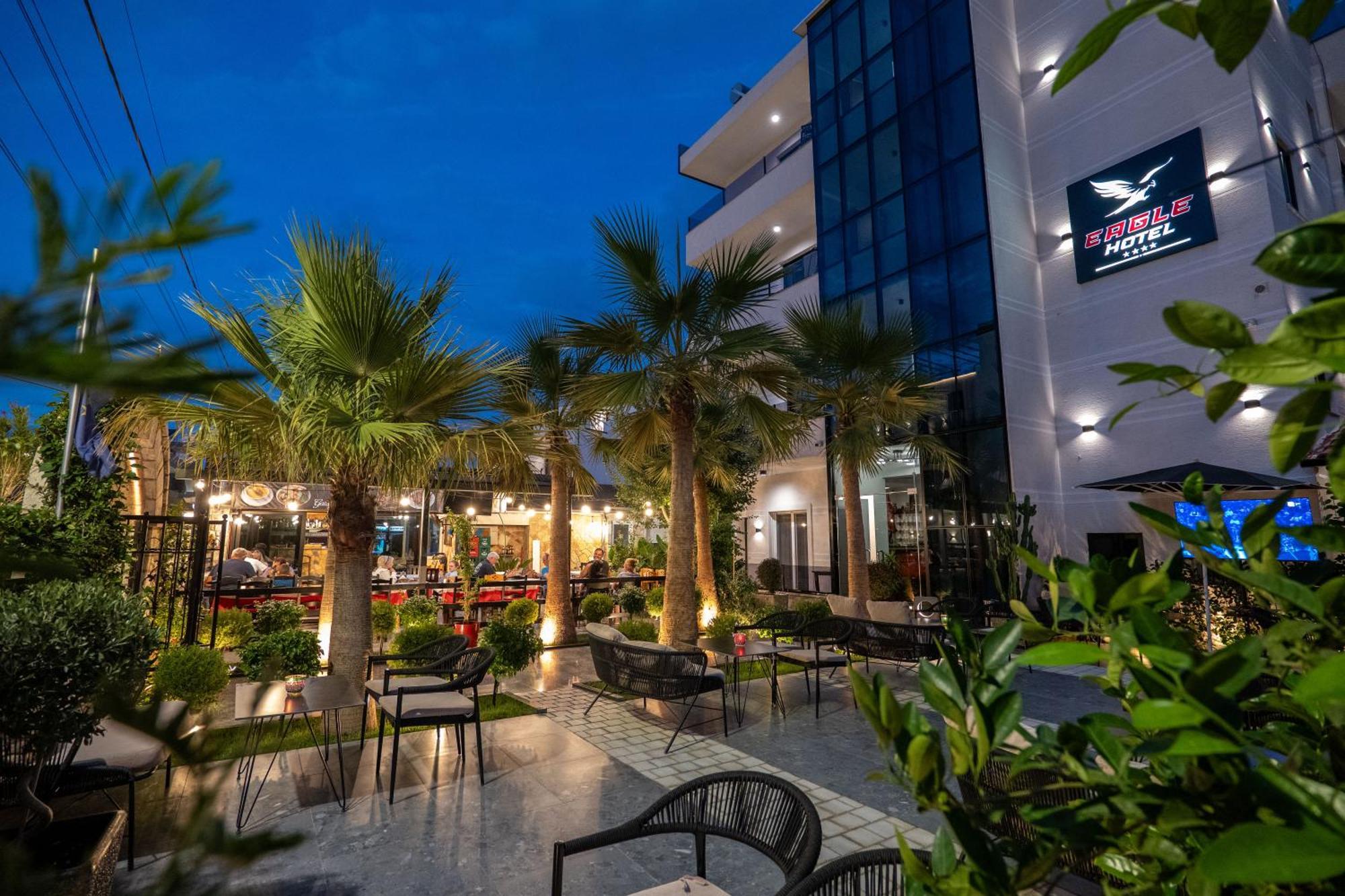 Hotel Eagle Ksamil Eksteriør billede