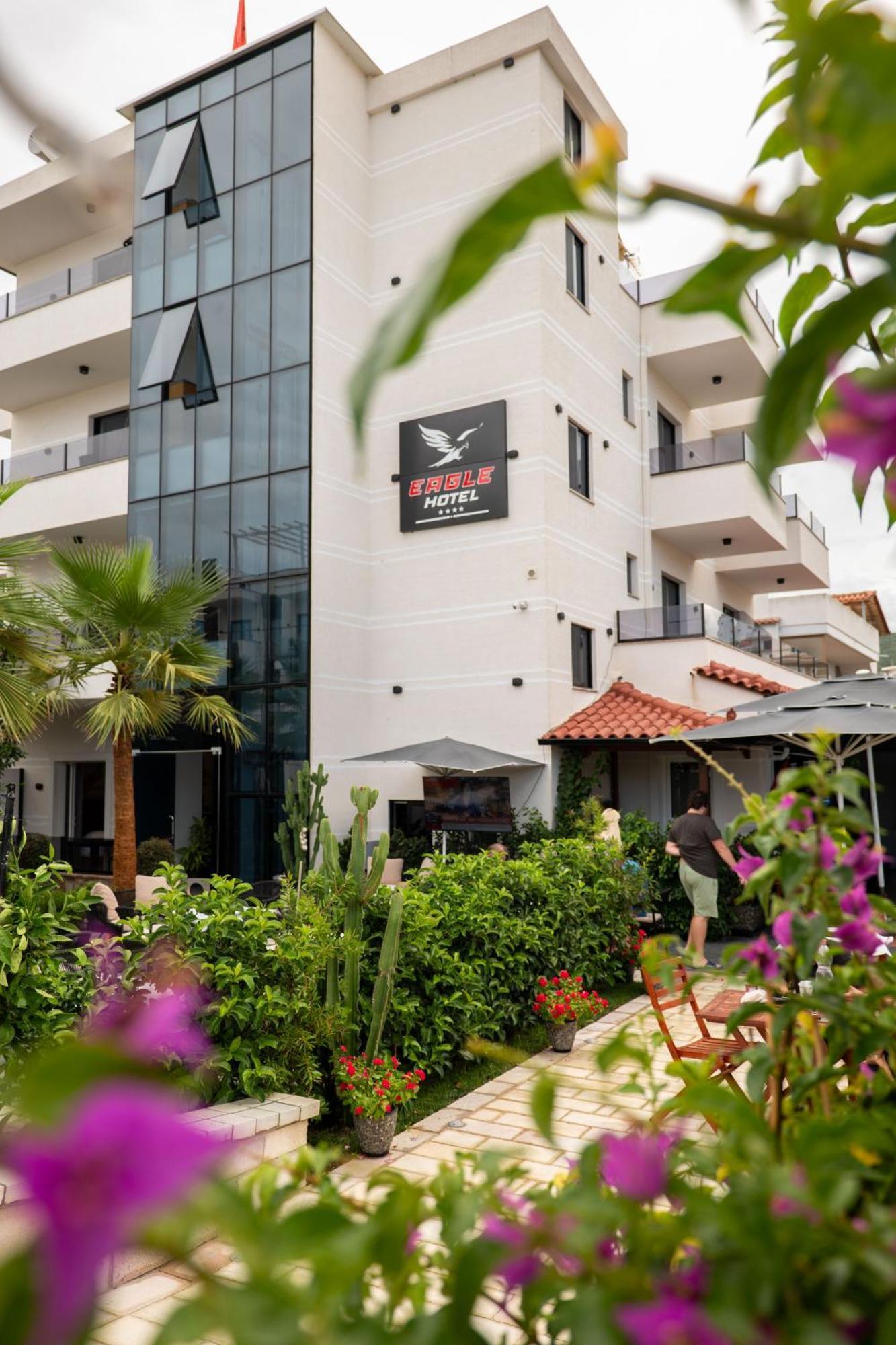 Hotel Eagle Ksamil Eksteriør billede
