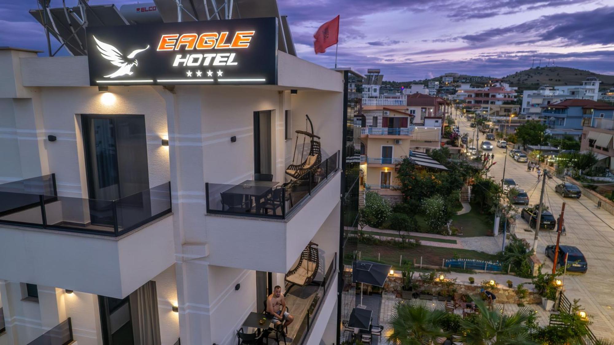 Hotel Eagle Ksamil Eksteriør billede