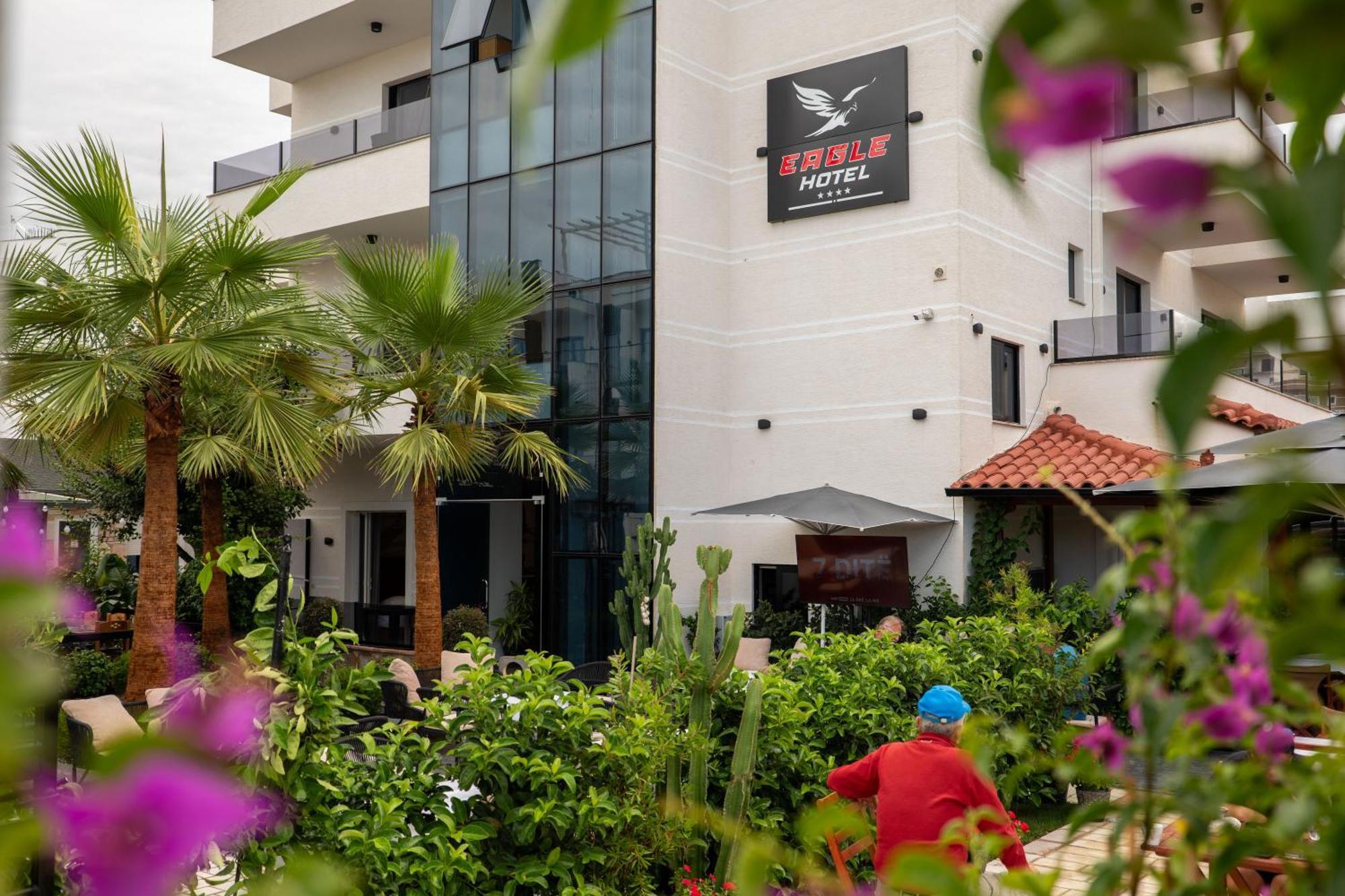 Hotel Eagle Ksamil Eksteriør billede