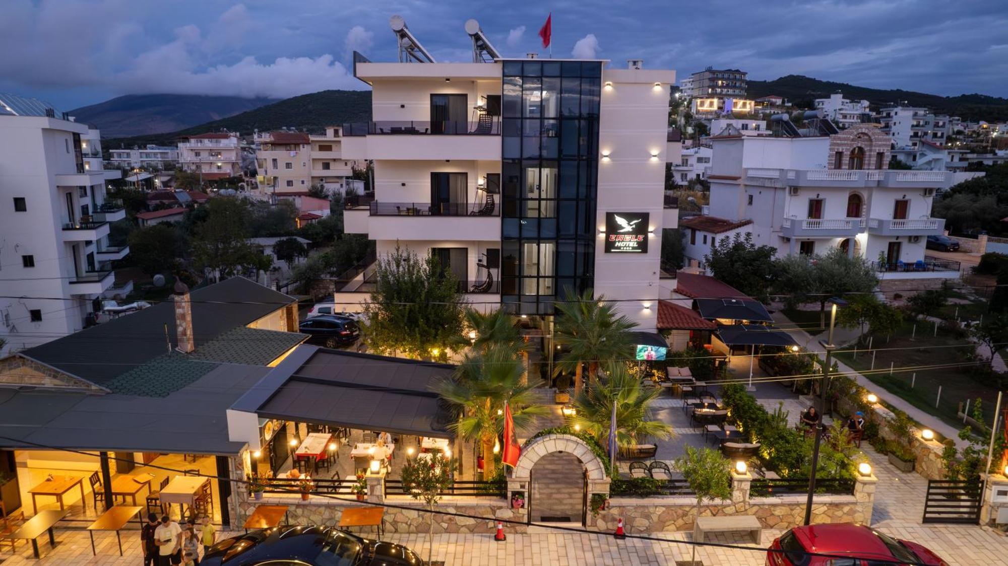 Hotel Eagle Ksamil Eksteriør billede
