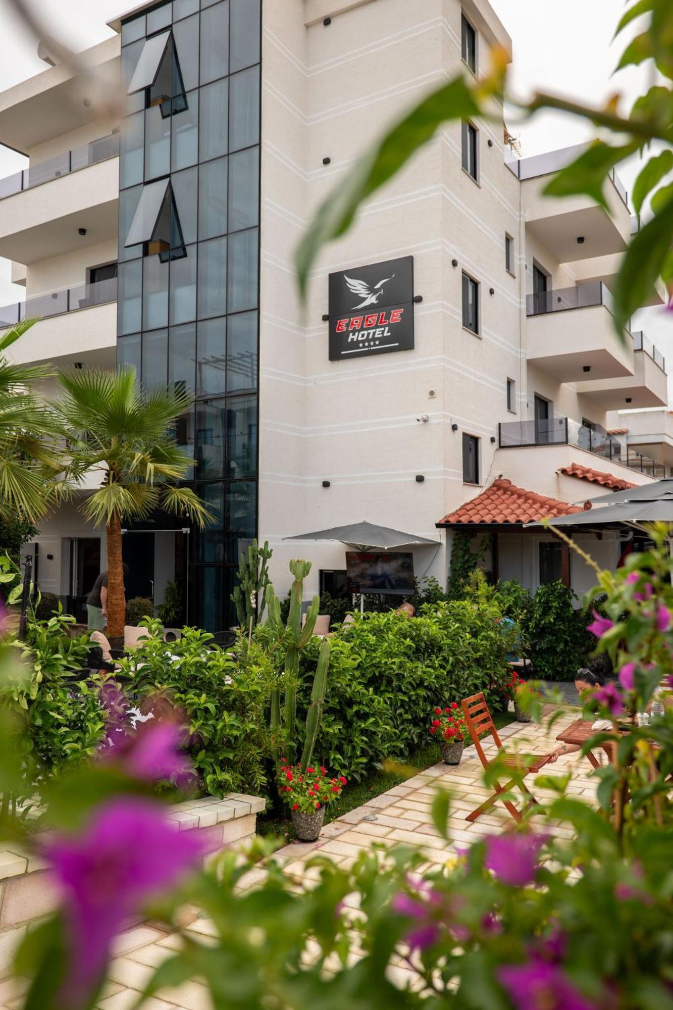 Hotel Eagle Ksamil Eksteriør billede
